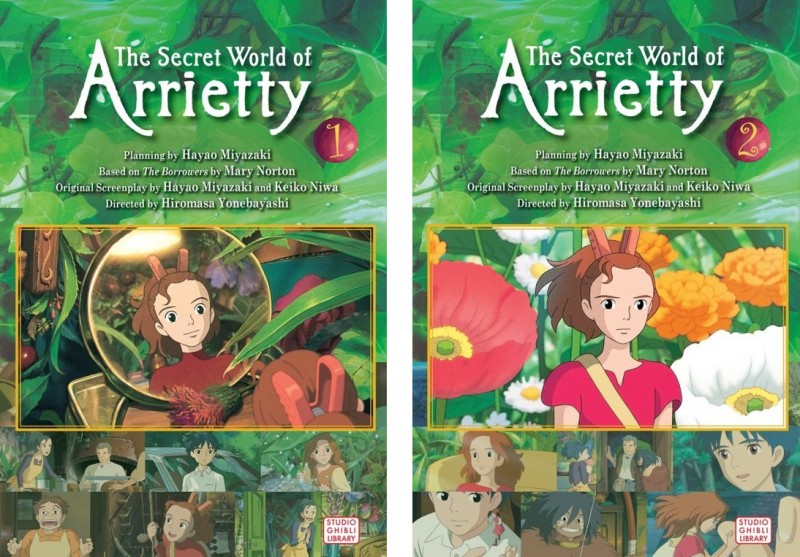 The Secret World of Arrietty (vols. 1-2) planning by Hayao Miyazaki ...