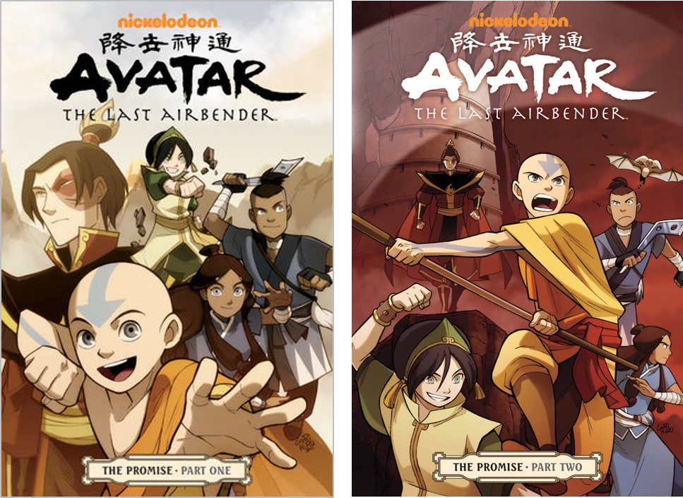 Avatar: The Last Airbender: The Promise, Part 1: Michael Dante DiMartino,  Bryan Konietzko, Gene Luen Yang, Gurihiru: 9781595828118: : Books