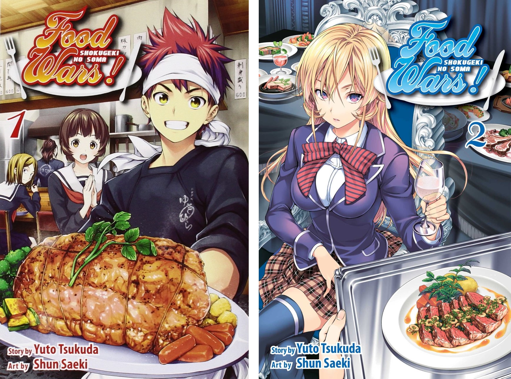 Soma's mother looks like - Food Wars: Shokugeki no Soma