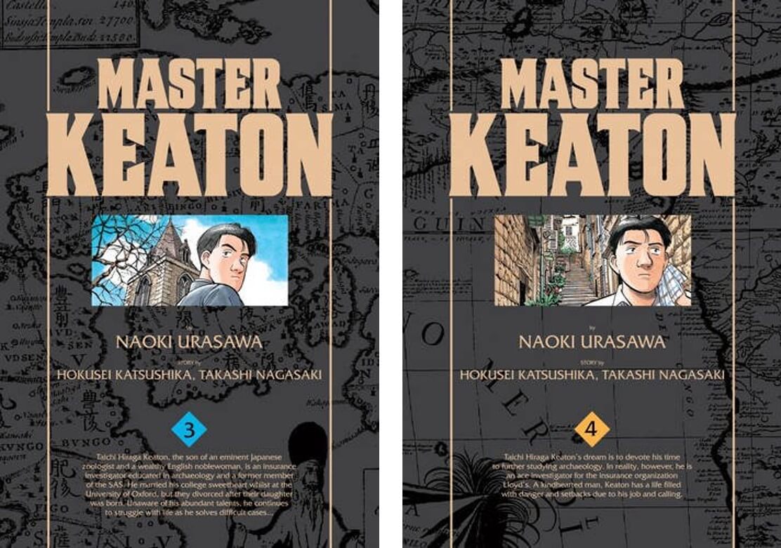 Master Keaton (vols. 3-4) by Naoki Urasawa, story by Hokusei