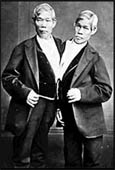 Chang and Eng in The Siamese Connection