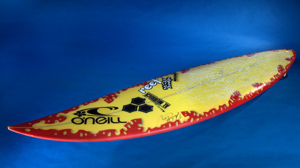 Rochelle Ballard's surfboard Rochelle Ballard's surfboard
