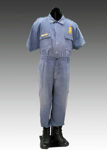 A Pentagon rescuer's uniform