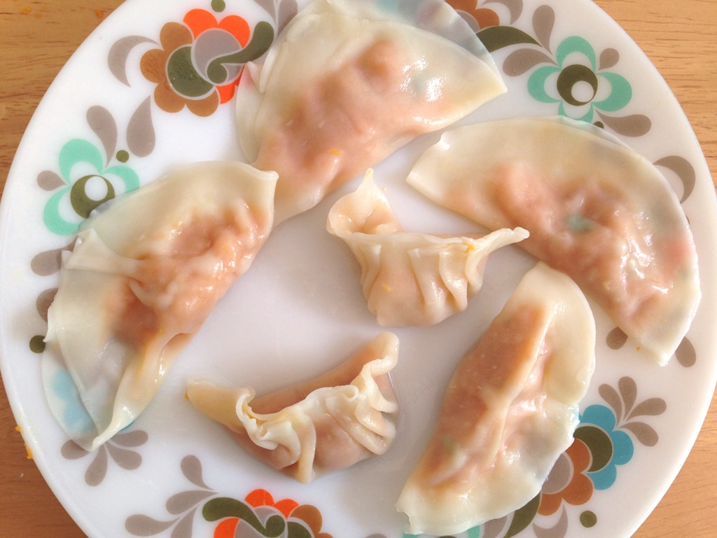 sweet potato jiaozi