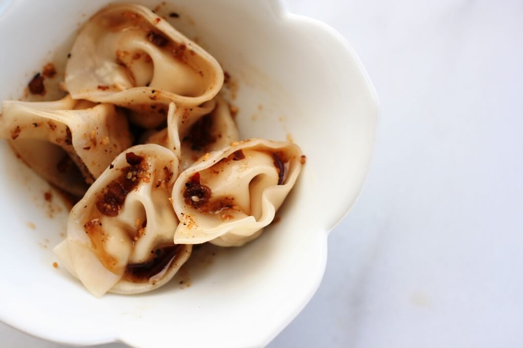 vegan wontons